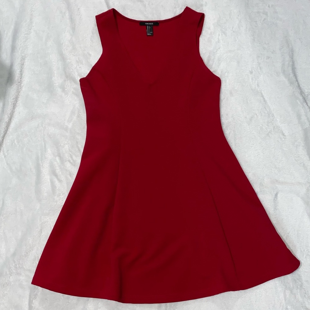 Red dress